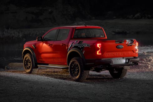 O novo Ranger Raptor tem iluminacao 360